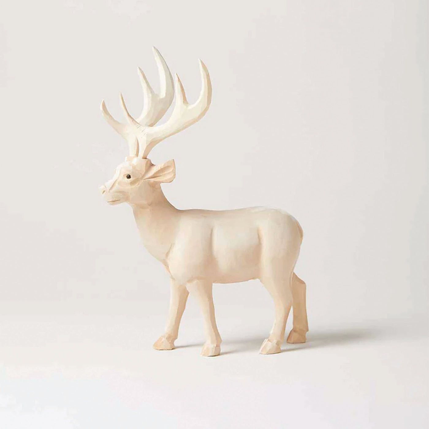 Farmhouse Pottery | Hand Carved Reindeer