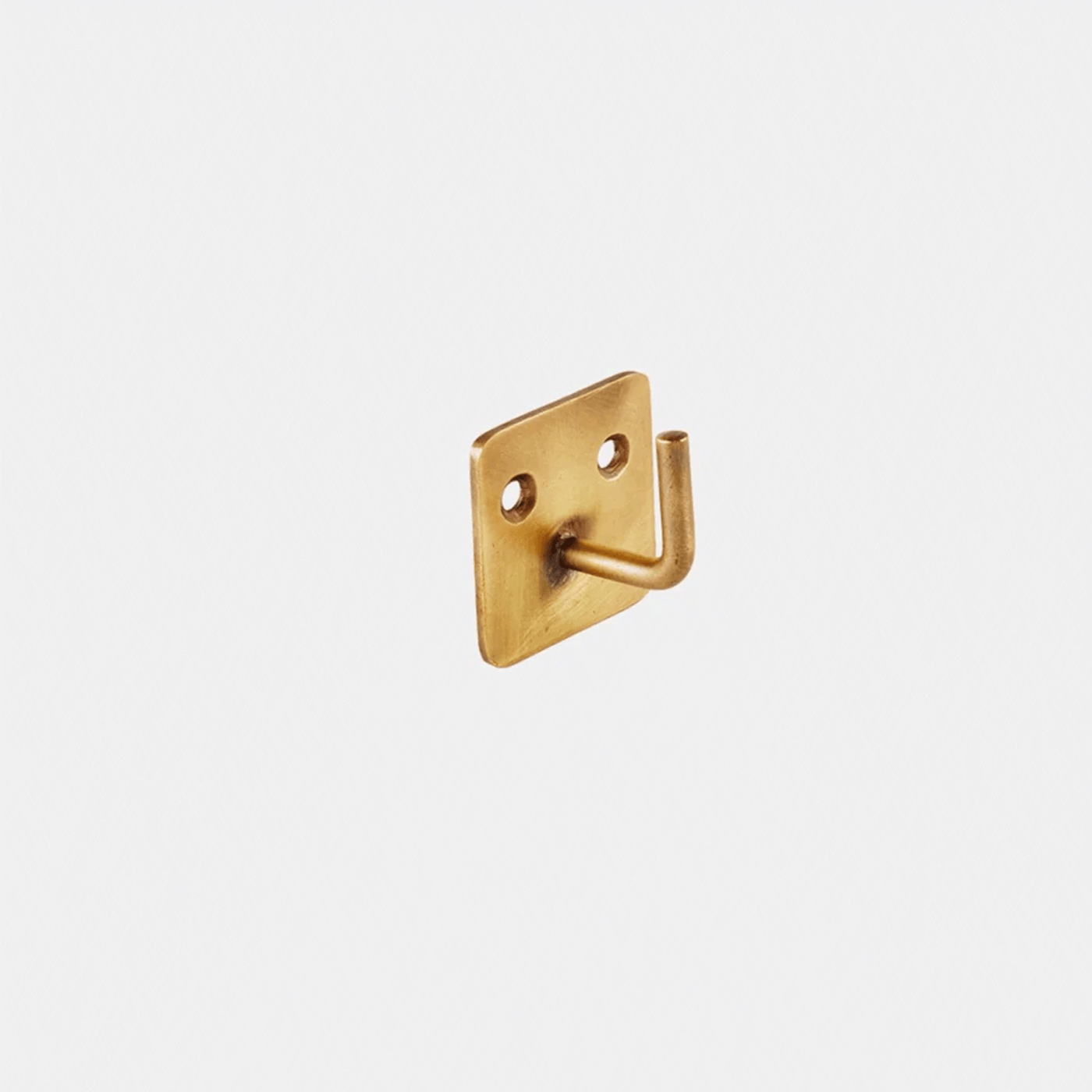 Fog Linen | Brass Plate Single Hook