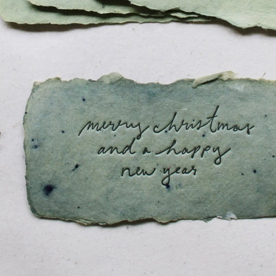 Farmette | Merry Christmas + Happy Holiday Set of 6