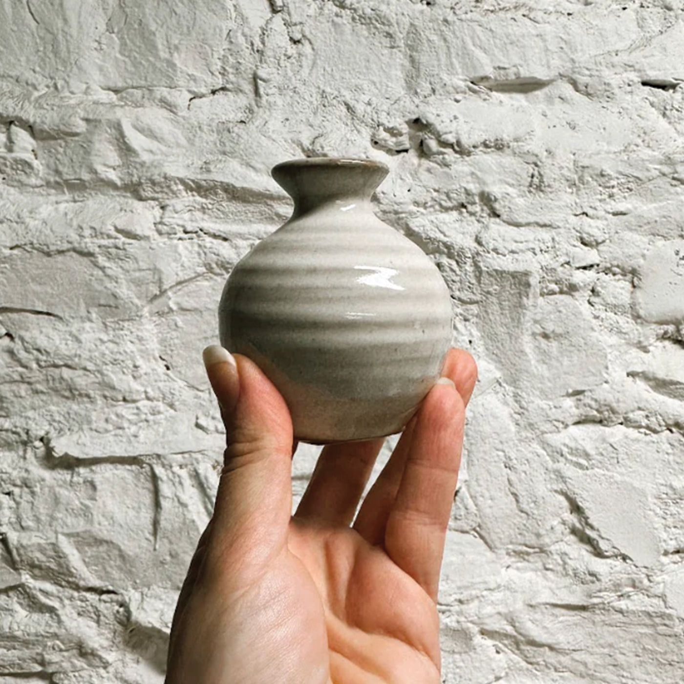 Laura White | Round Bud Vase