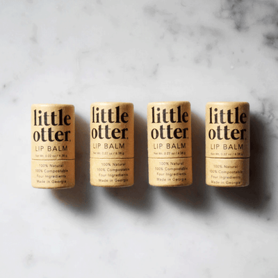 Little Otter | Plastic-Free Lip Balm (4-pack)