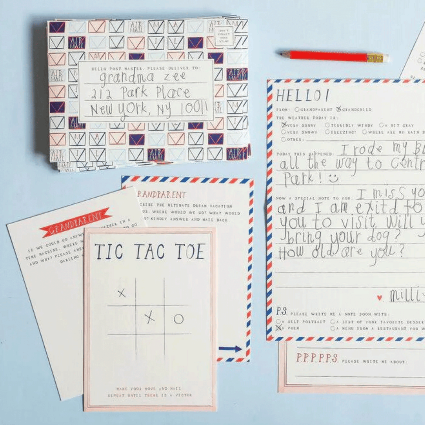 Mr Boddington's Studio | Grandparent + Grandchild Pen Pal Kit