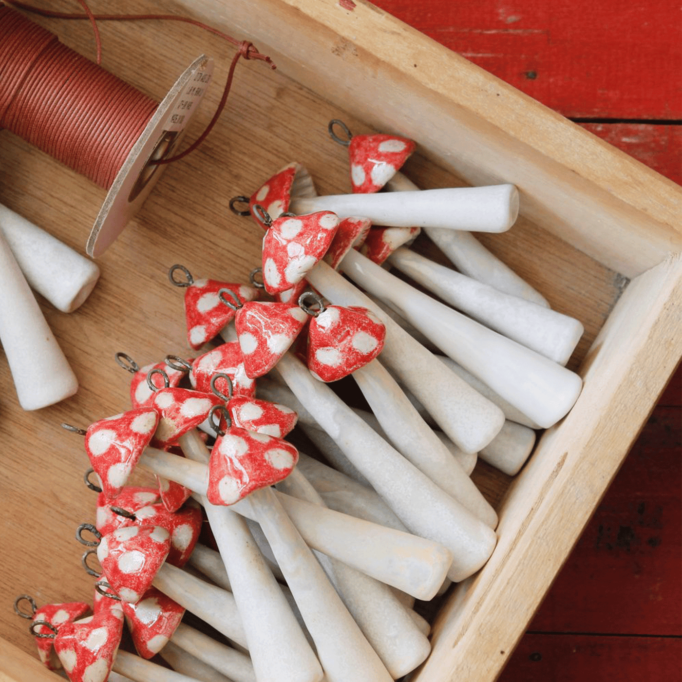 Amanda Ann Palmer | Mushroom Ornament - Amanita