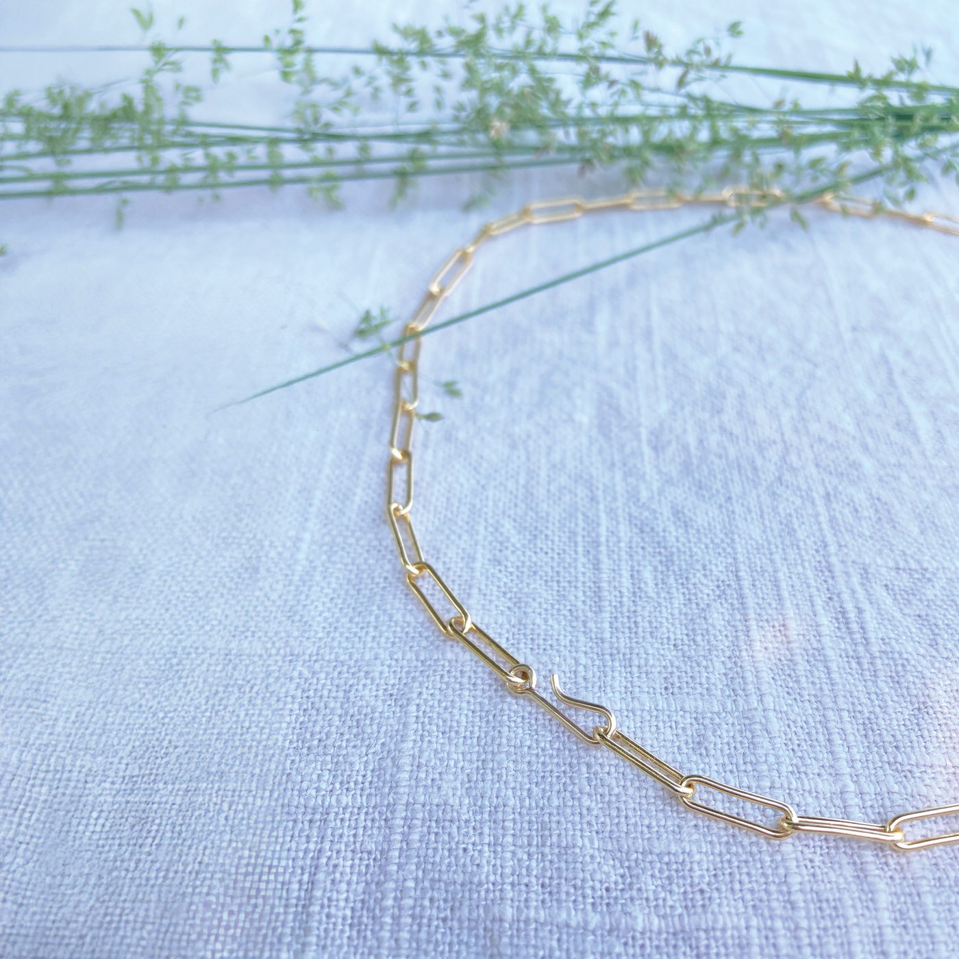 Elements Aligned | Paperclip Necklace