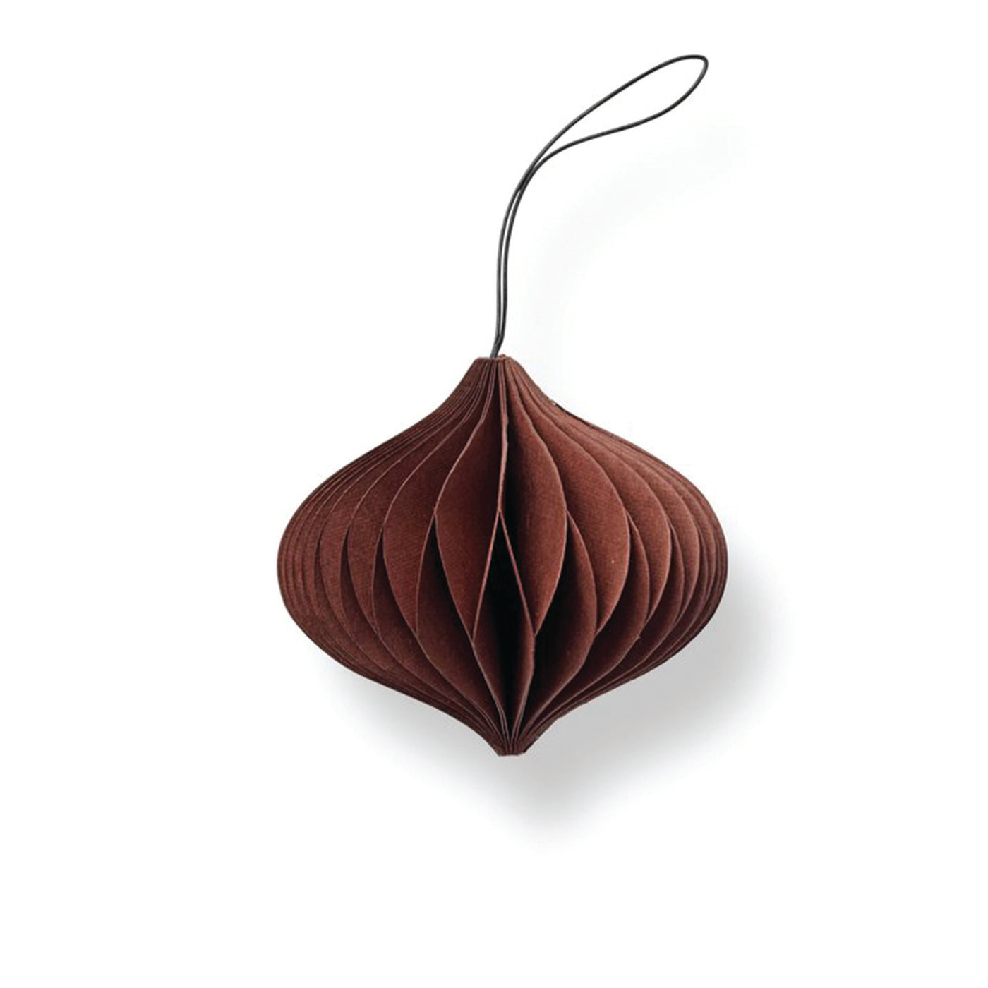 Nordstjerne | SUSTAIN folded ornament, jewel red onion