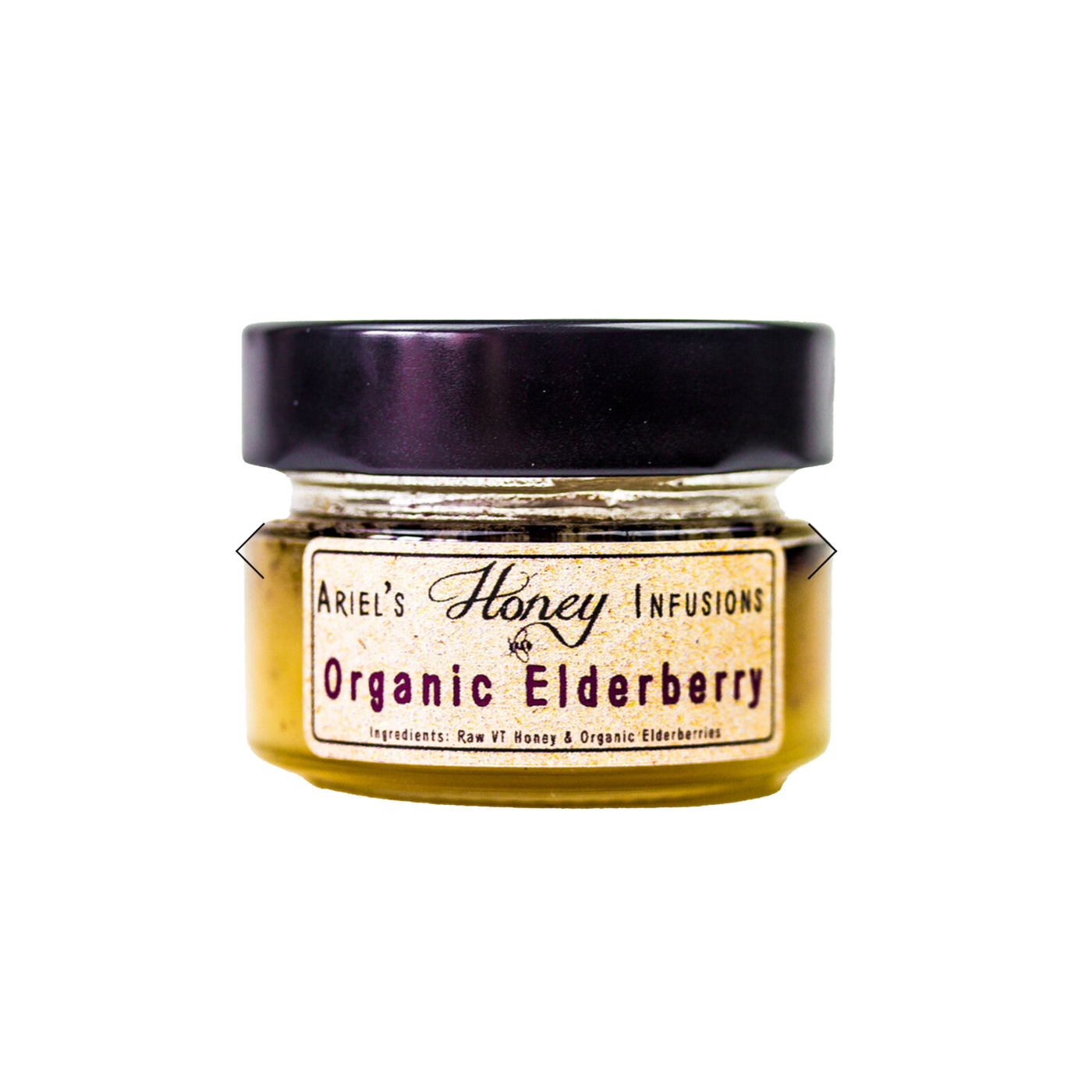 Ariel’s Honey Infusions | Organic Elderberry 4.5 oz