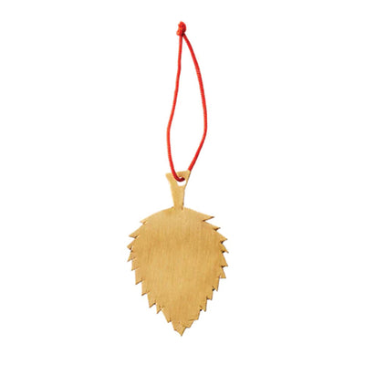 Fog Linen | Brass Leaf Ornament C