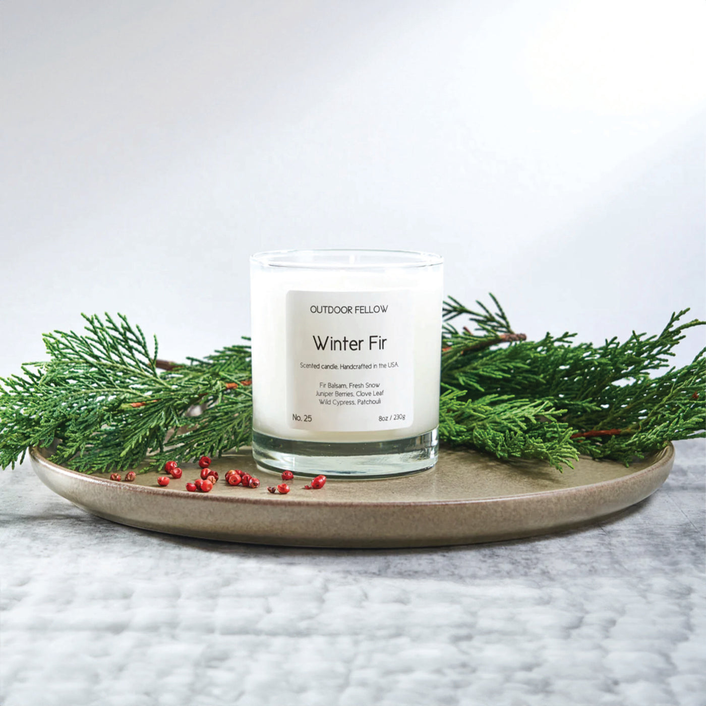 Outdoor Fellow | Winter Fir Scented Candle