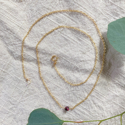 Element Aligned | Ruby Necklace