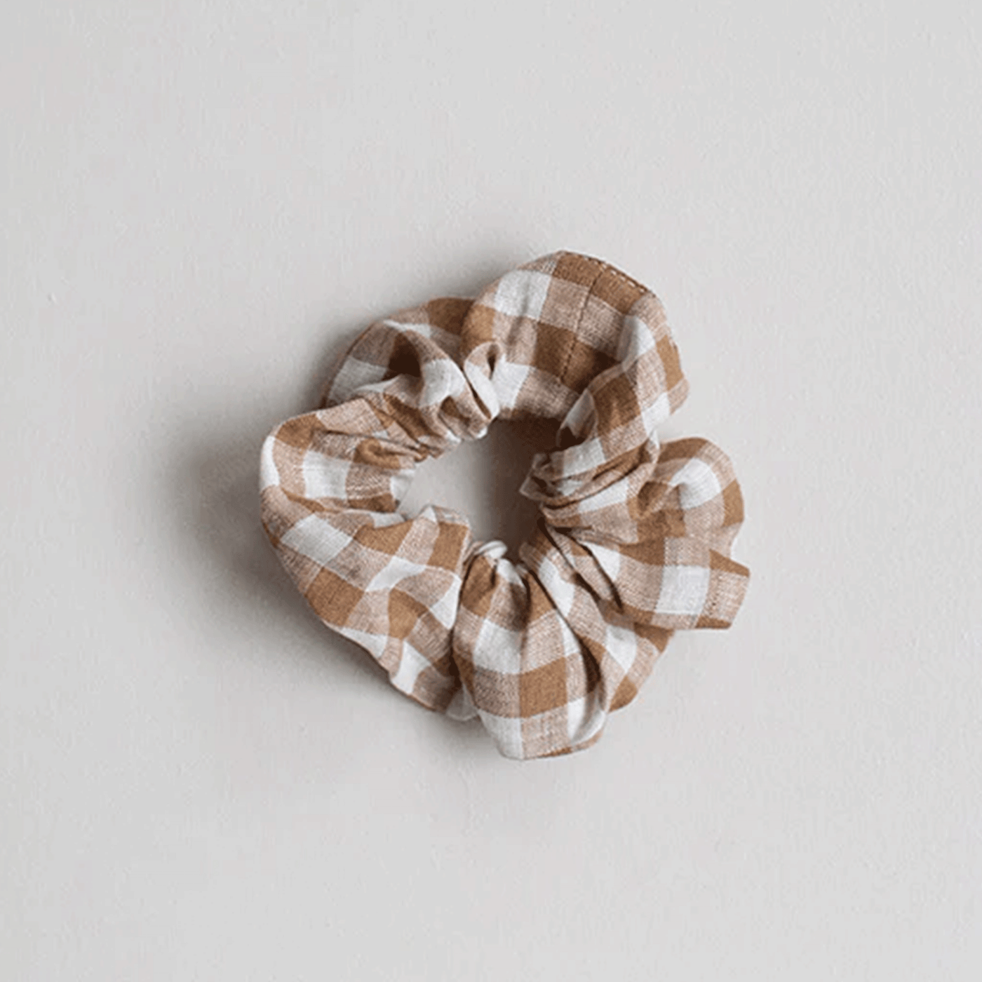 Simple Folk | The Gingham Scrunchie