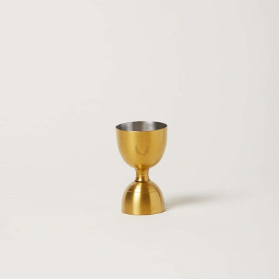 Farmhouse Pottery | Essex Barware - Brushed Gold - Cocktail Jigger