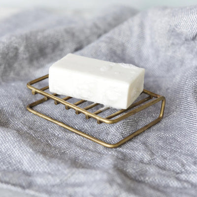 Fog Linen | Brass Soap Stand