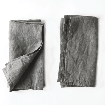 Celina Mancurti | Steel Linen Napkin - Set of 2