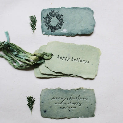 Farmette | Merry Christmas + Happy Holiday Set of 6