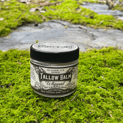 Roots & Leaves | Tallow Balm - Whipped with Hemp Seed Oil