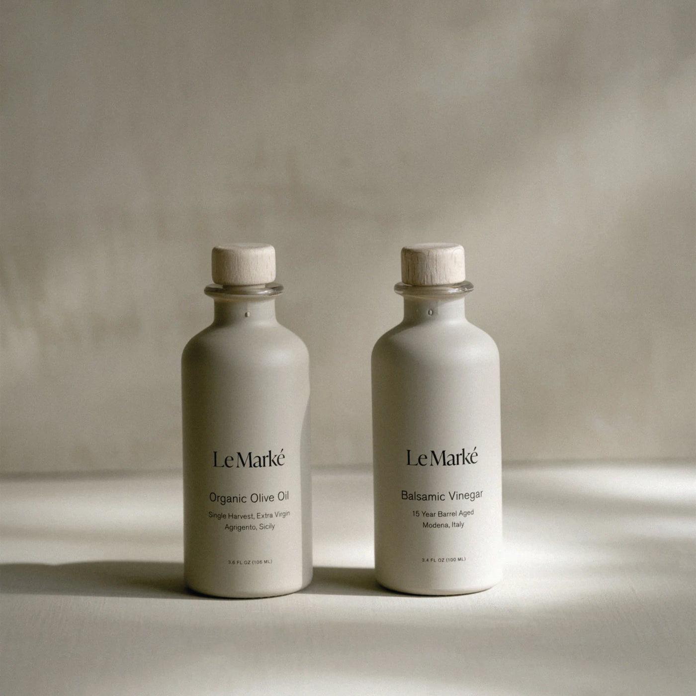 Le Marke | Tavola Set: Olive Oil and Balsamic
