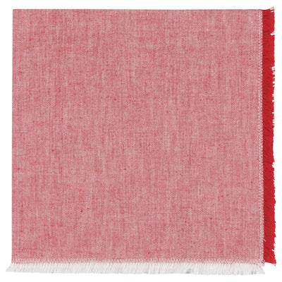 Danica Heirloom | Chili Red Chambray Napkins Set of 4