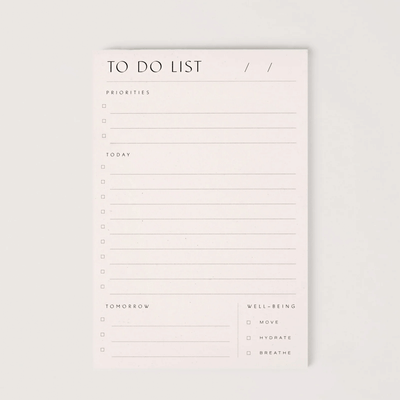 Wilde House Paper | To Do List Pad