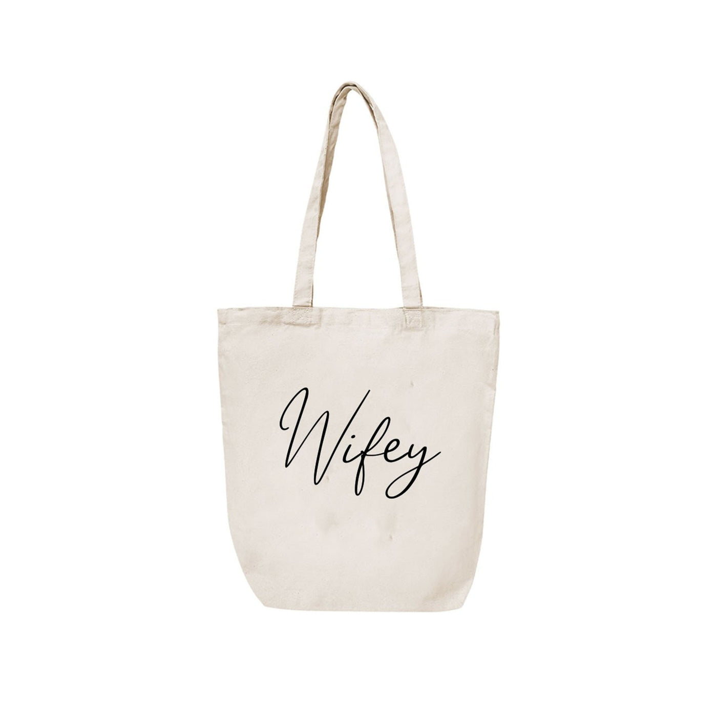 Viv and Lou | Wifey Canvas Tote