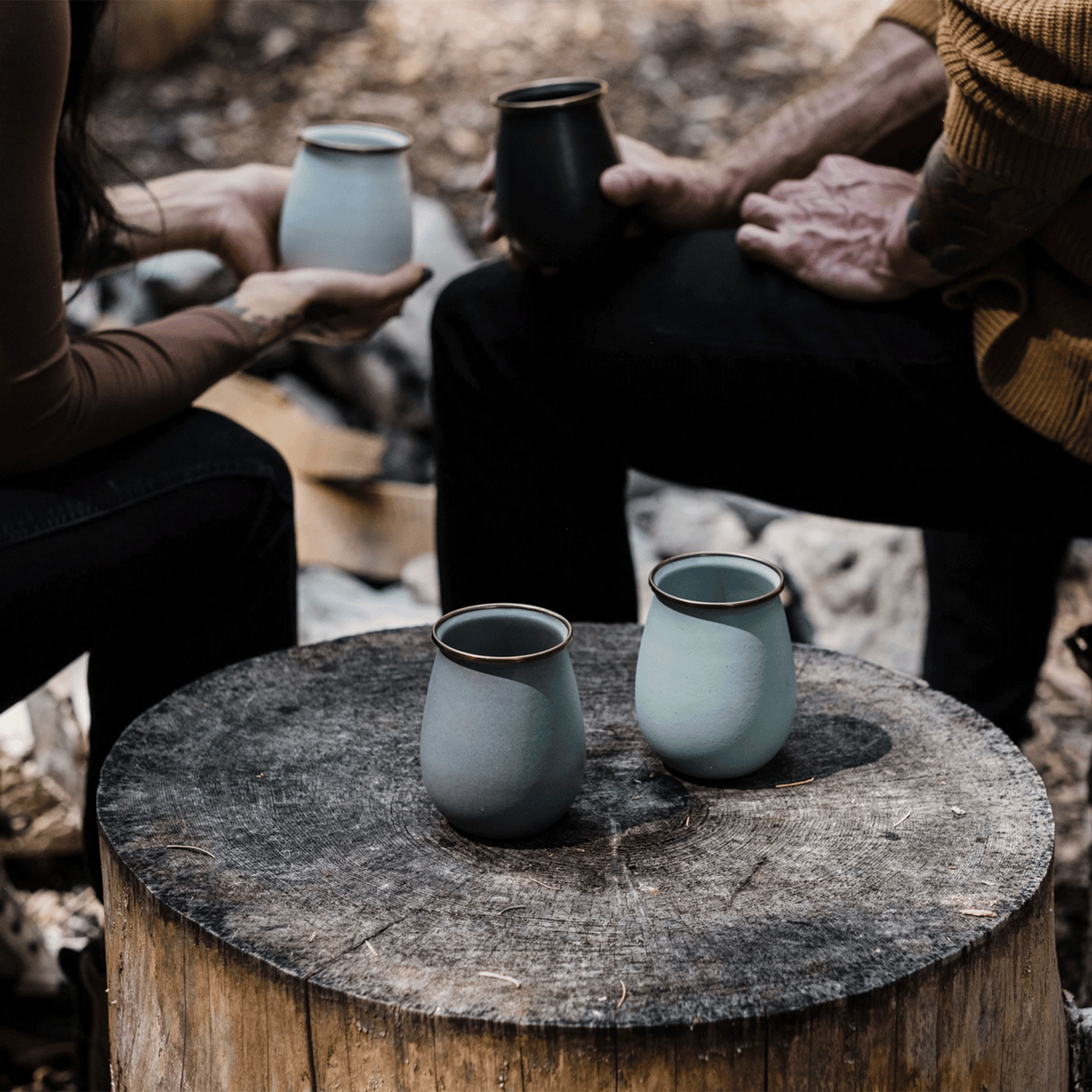 Barebones | Enamel Tumblers (Set of 2)