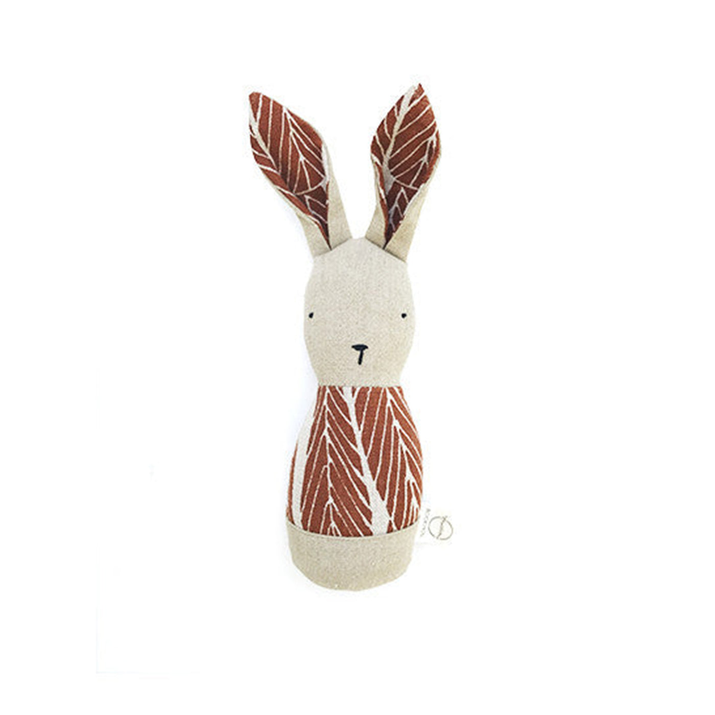 Ouistitine | Bunny Rattle Red Leaves