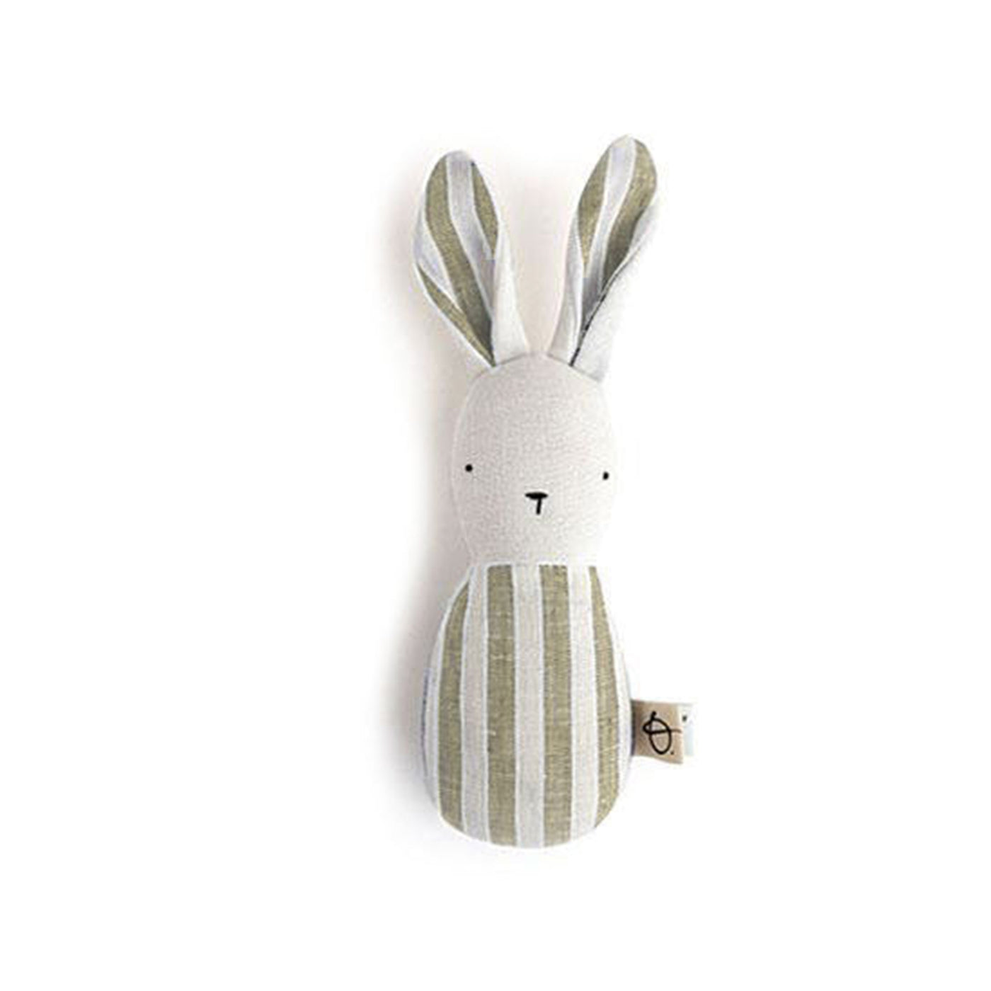 Ouistitine | Bunny Rattle Raye Sable Color