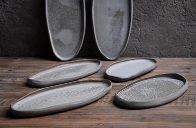 Laima Ceramics | Elongated, Oval Plate