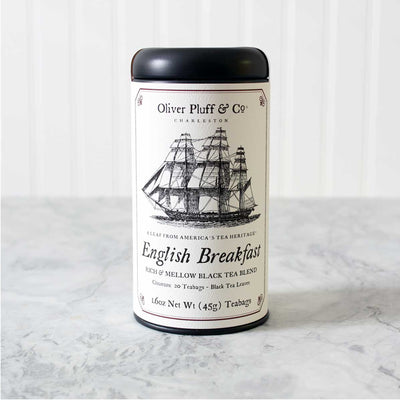 Oliver Pluff & Co. | English Breakfast - Teabags in Signature Tea Tin