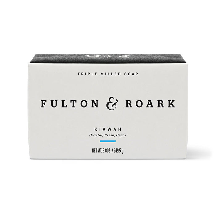 box of Fulton and Roark bar soap