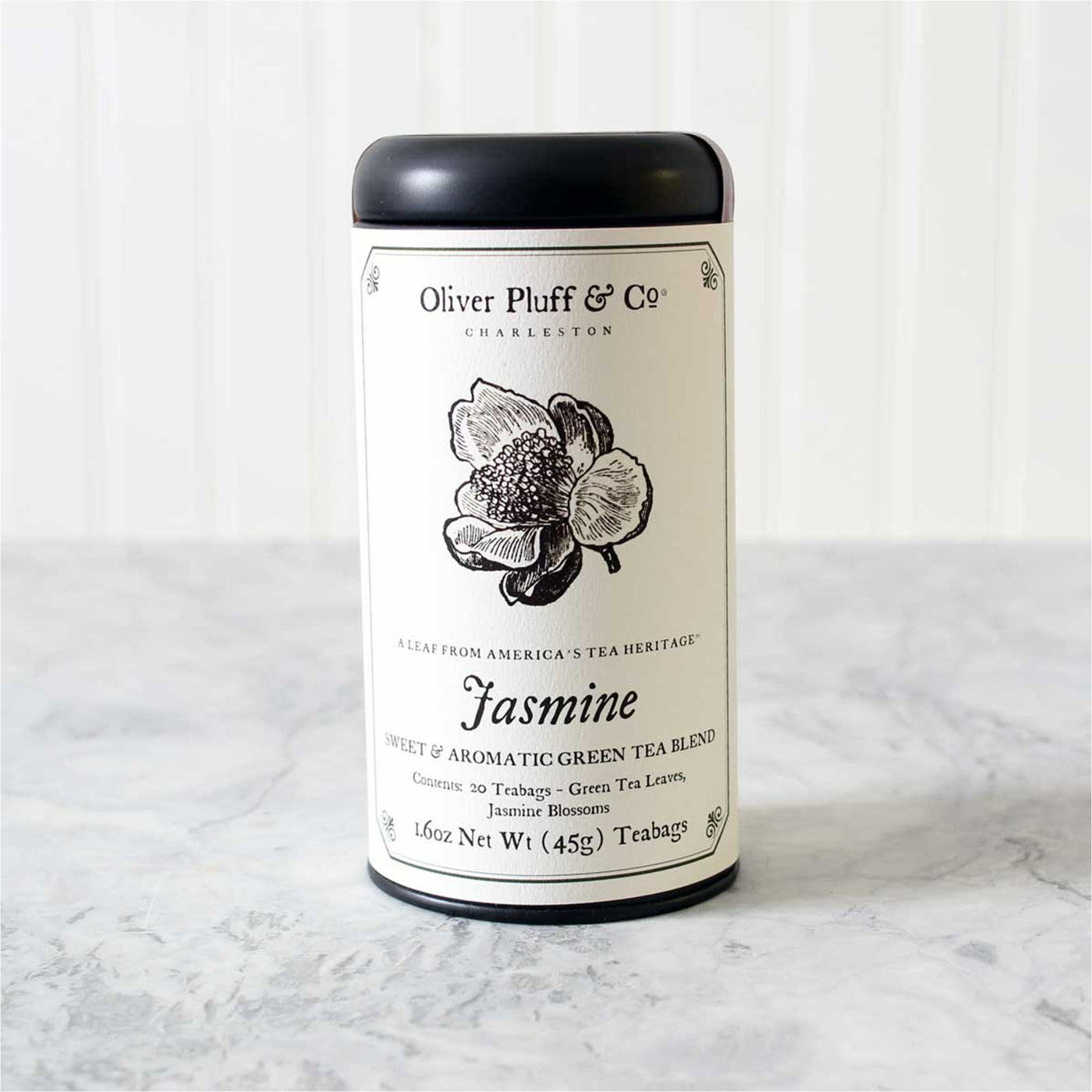 Oliver Pluff & Co. | Jasmine - Teabags in Signature Tea Tin