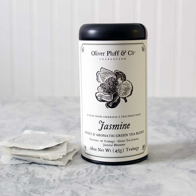 Oliver Pluff & Co. | Jasmine - Teabags in Signature Tea Tin