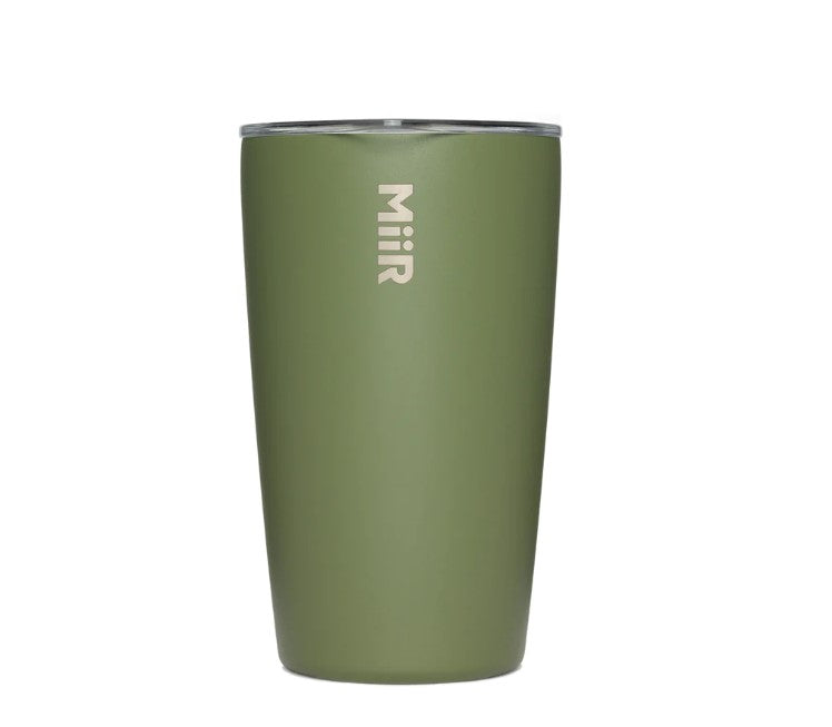 12 ounce evergreen colored tumbler