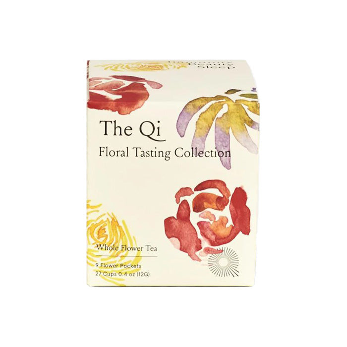 floral packaged whole flower tea