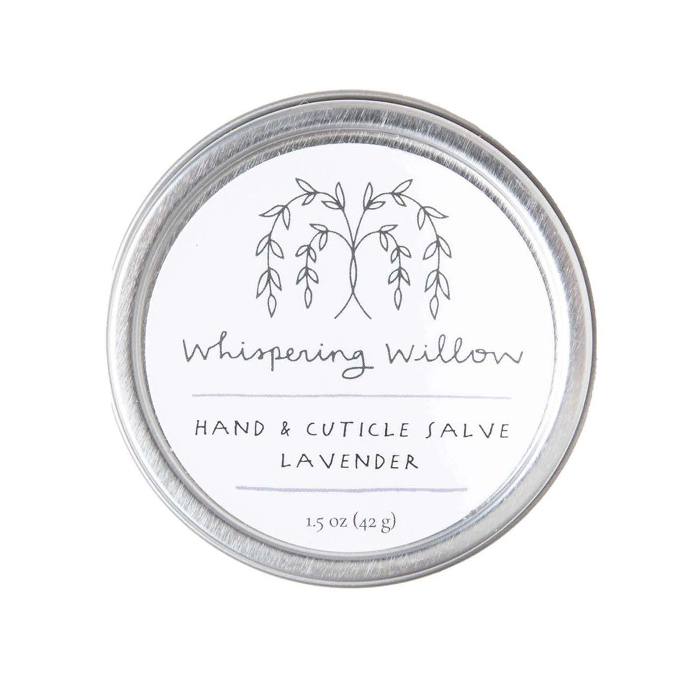tin of hand and cuticle salve